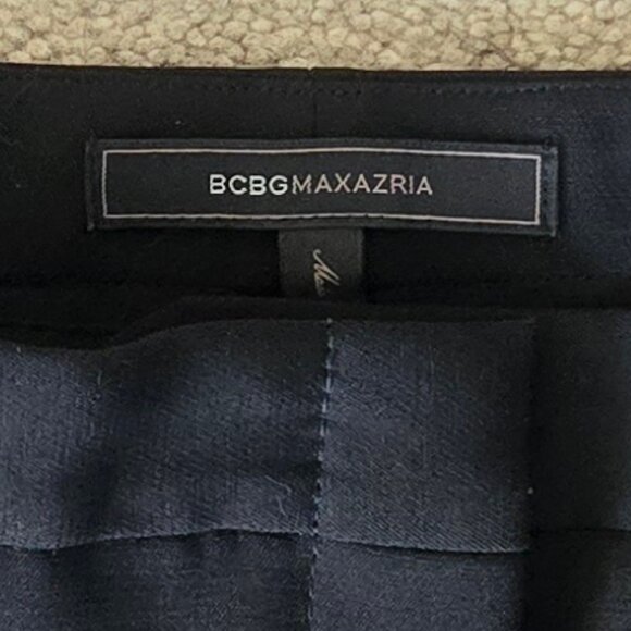 BCBGMAXAZRIA Tarik Trouser Pants Black XS RND2F204 - Picture 6 of 8